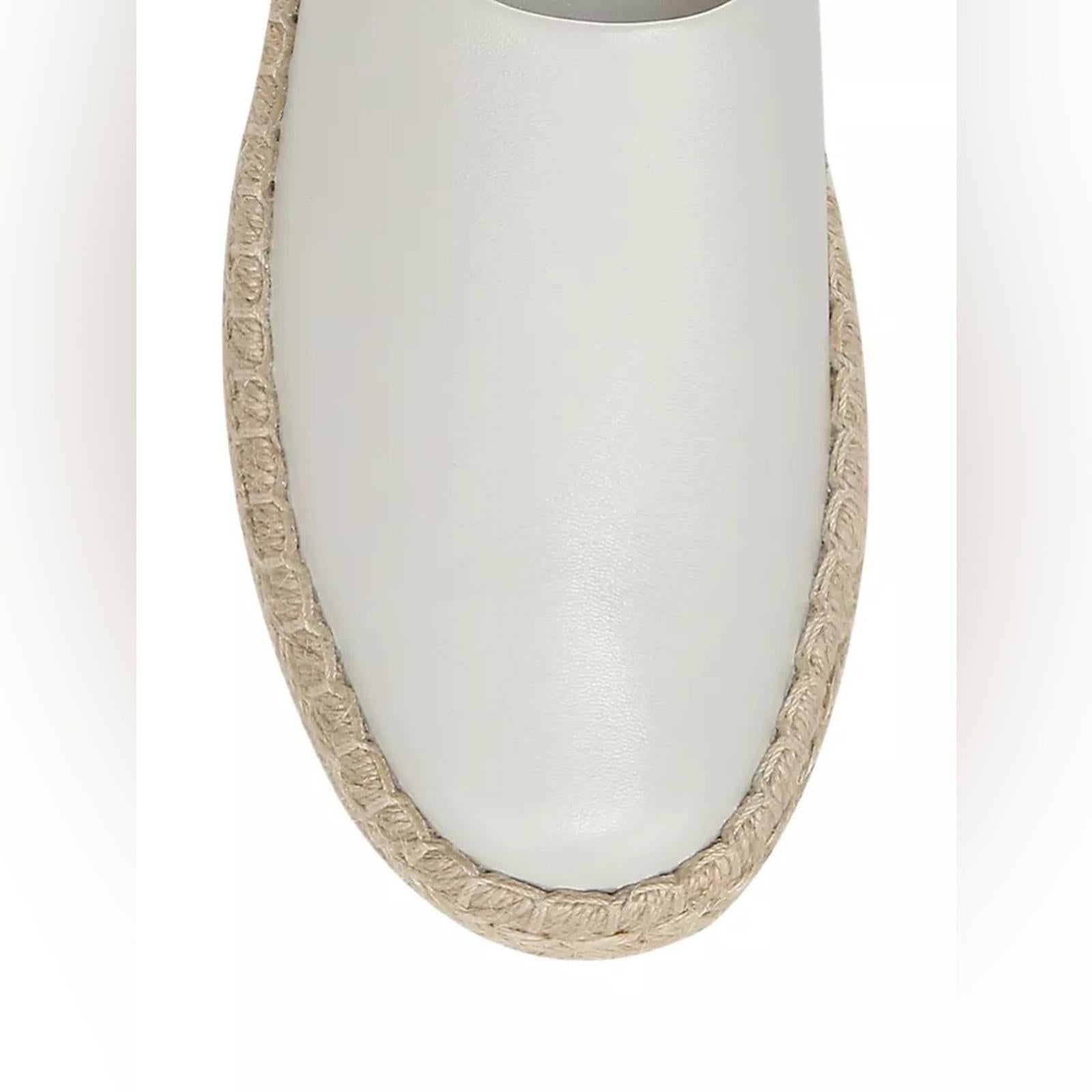 Vince Women's Ulla Slip On Espadrille Flats/ Mules, Off White Size 11 New in Box