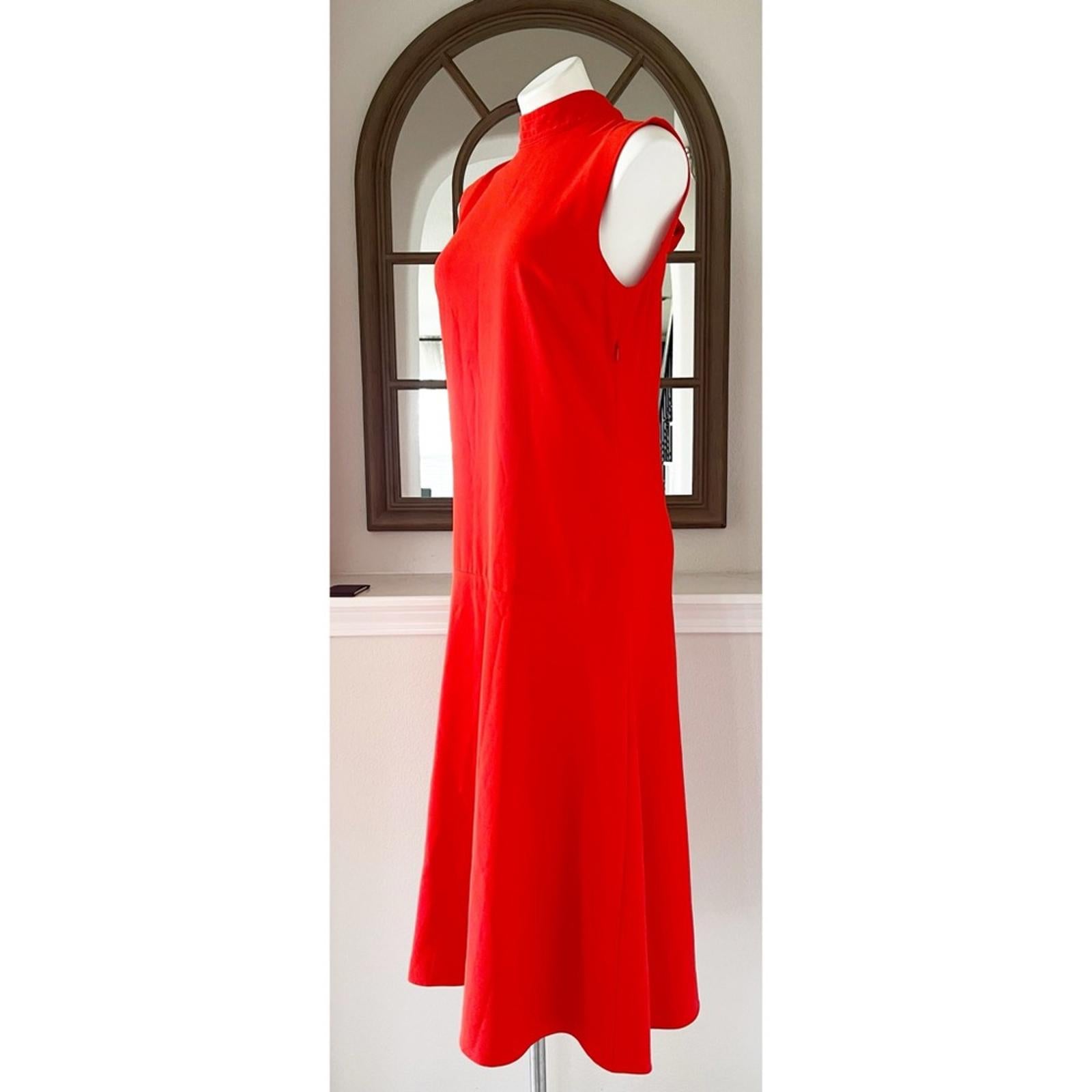 Victoria Beckham Back Tie Midi Shift Dress, Size UK 6, US 2 EXCELLENT!