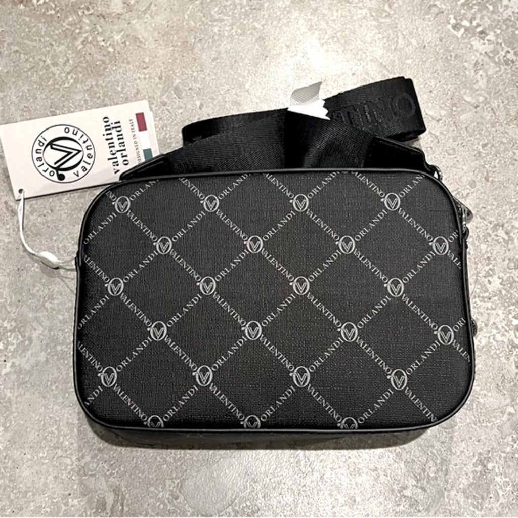 NWT Valentino Orlandi Camera Bag, Black, Style #V-3007 New w/Tag
