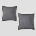 X2 Ash & Dans Addy Decorative Pillow in Black/Grey Size 16′ x 16” NWT $330