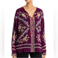 Johnny Was Carmen Button-Up Blouse in Jam, Size L, New w/Tag