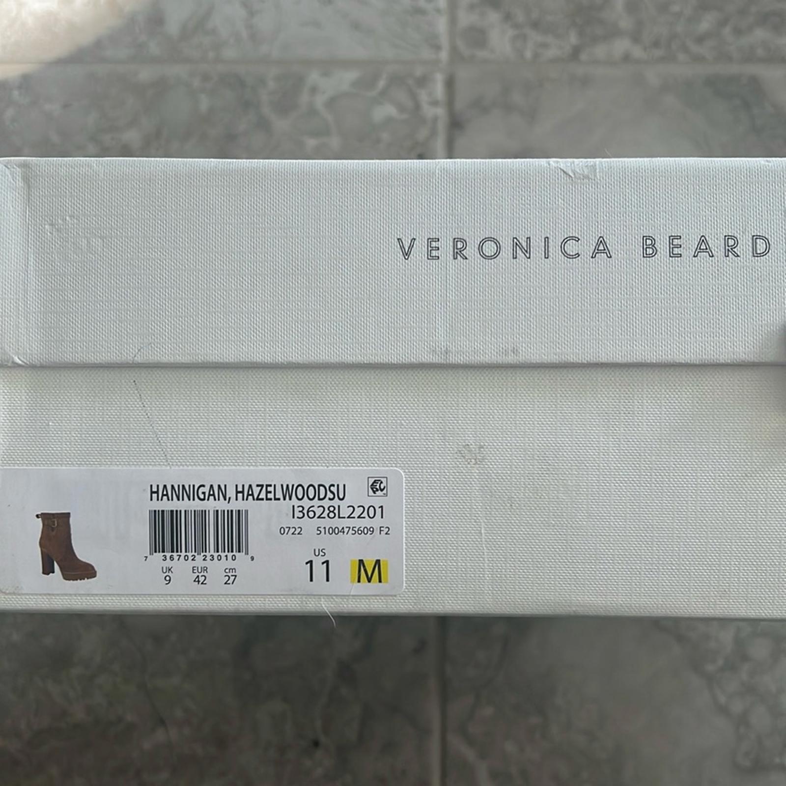 Veronica Beard Hannigan Suede Platform Boots in Hazelwood, Size 11 NEW +DustBag