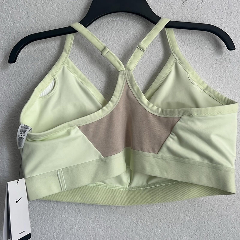 Nike Moisture-Wicking Racerback Sports Bra in Pistachio Green, NWT, Size 1X