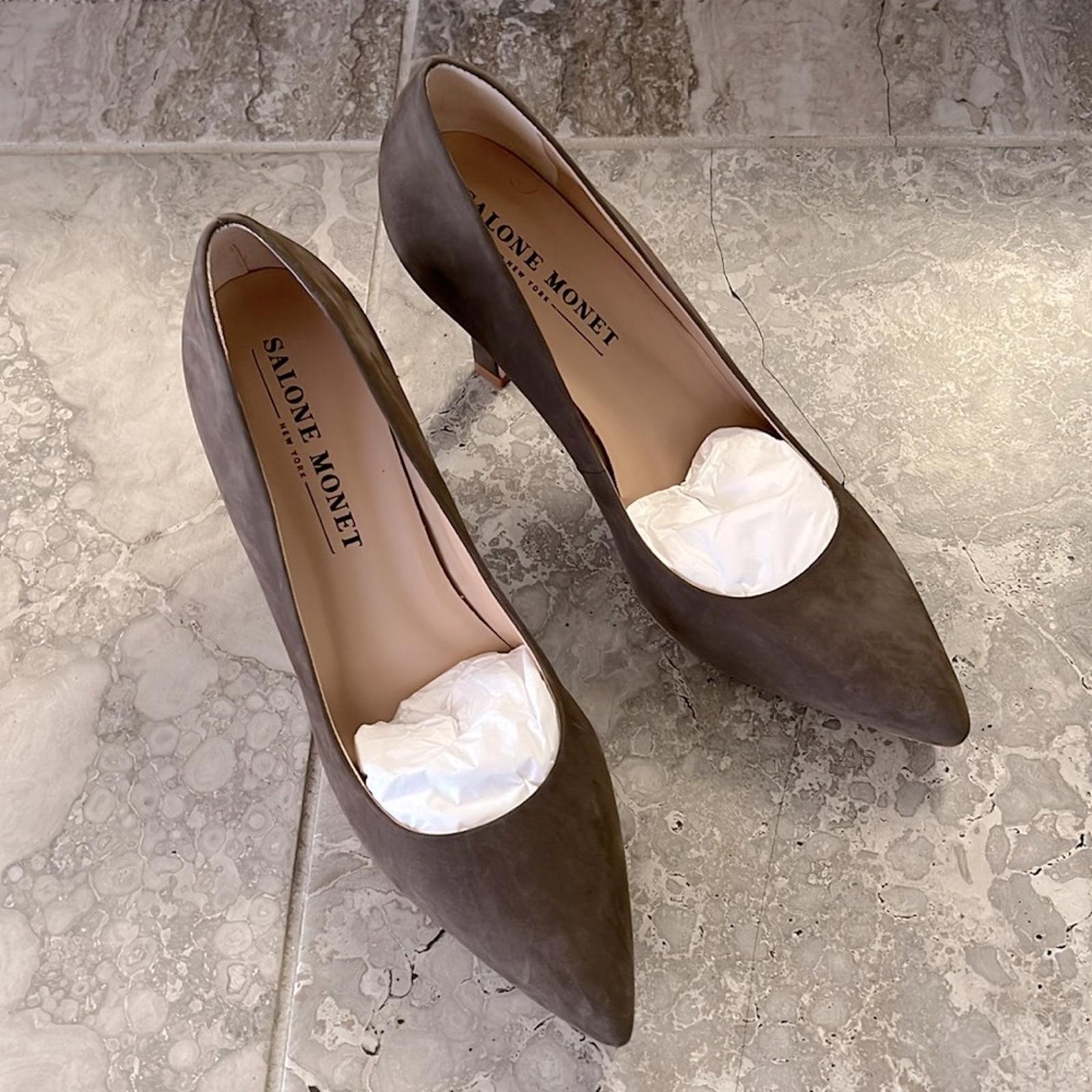 Salone Monet Anita Pump Women’s Leather Dressy Pumps, Size 11 New in Box $395