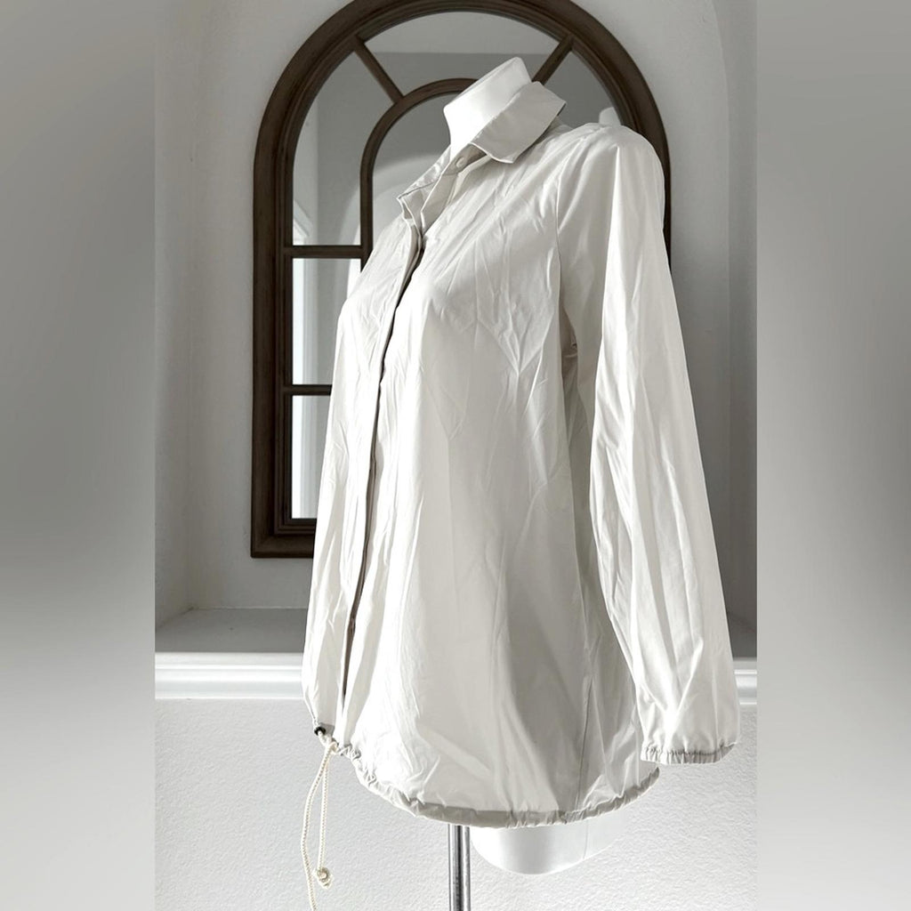 ST JOHN Lightweight Jacket, Light Grey