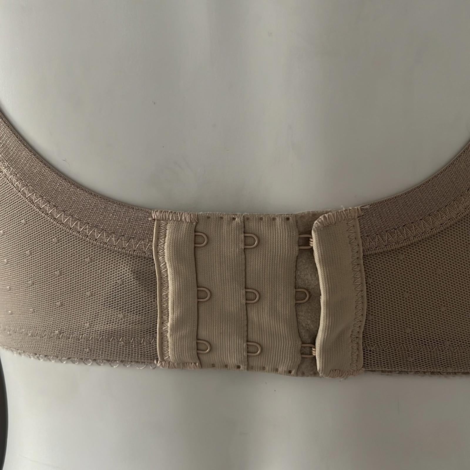 WACOAL Retro Chic Lace Bra w/Mesh Detail, Nude/Tan Size 32DDD EXCELLENT! $68