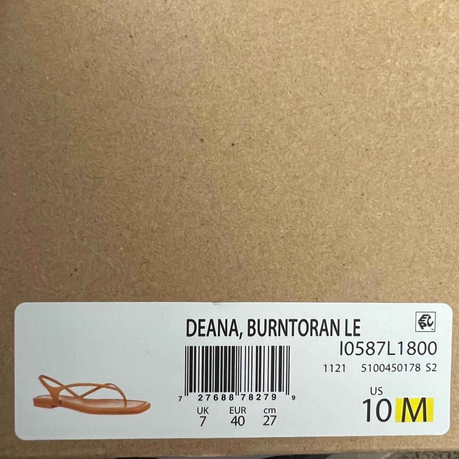 Vince Deana Strappy Leather Flat Sandals, Orange Size 10M (Sold Out) NEW $195