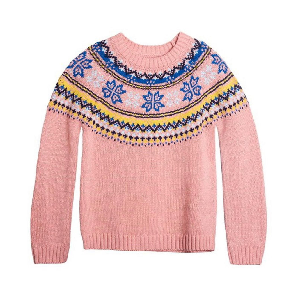 Epic Threads Little Girls Fair Isle Crewneck Sweater, Size XL New w/Tag