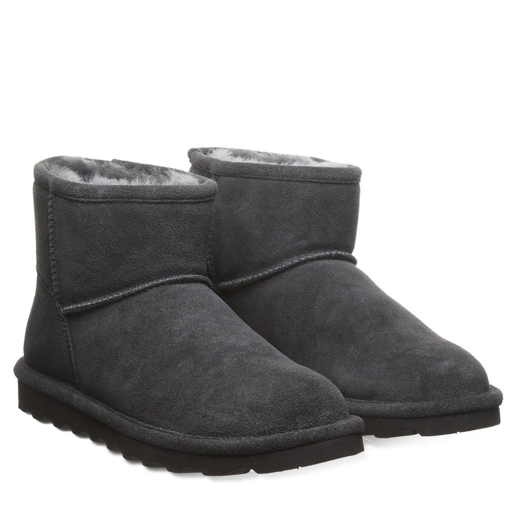 BearPaw Alyssa Suede Ankle Boots in Graphite, NWT, Size 9