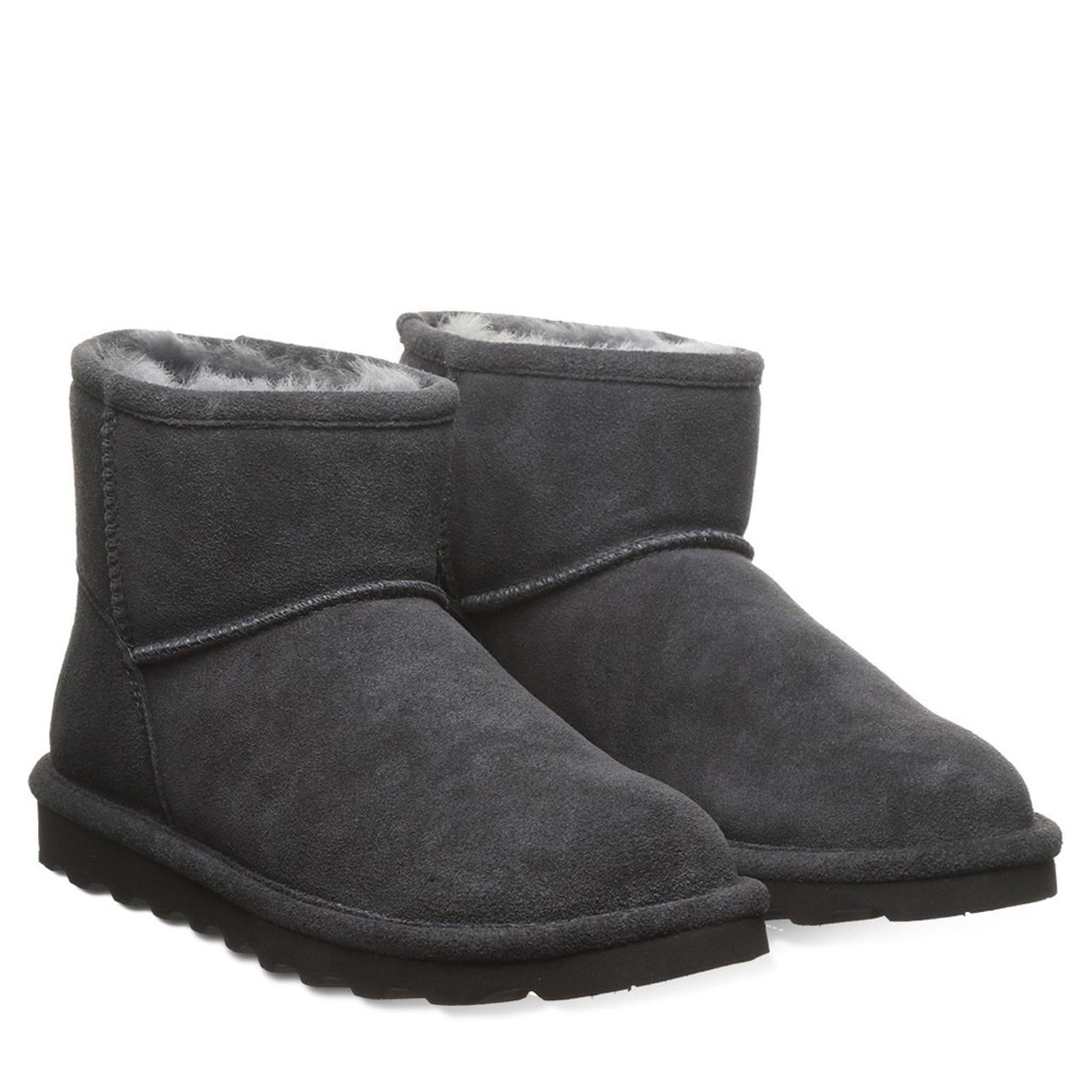 BearPaw Alyssa Suede Ankle Boots in Graphite, NWT, Size 9