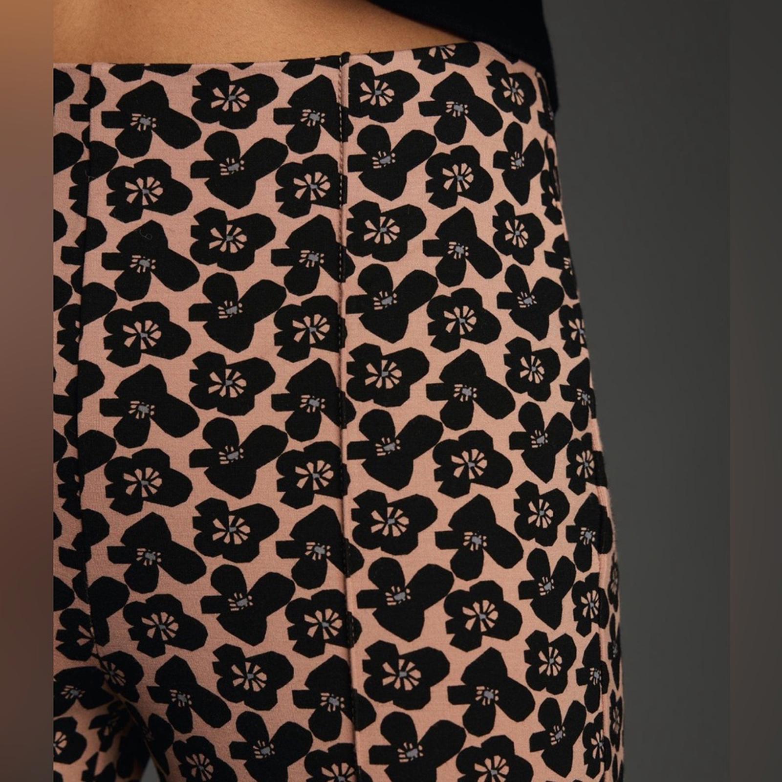 Anthropologie Maeve The Margot Kick-Flare Cropped Pants, Size S NEW w/o Tag