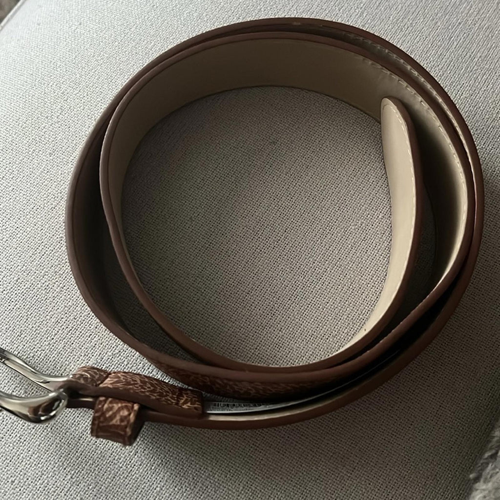 NWT Steve Madden Fish-Eye-Logo Belt, Size XL New w/Tag