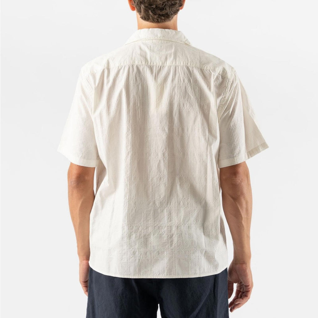 Norse Projects Carsten Stripe Relaxed Shirt in Marble White Size XL NWT $250