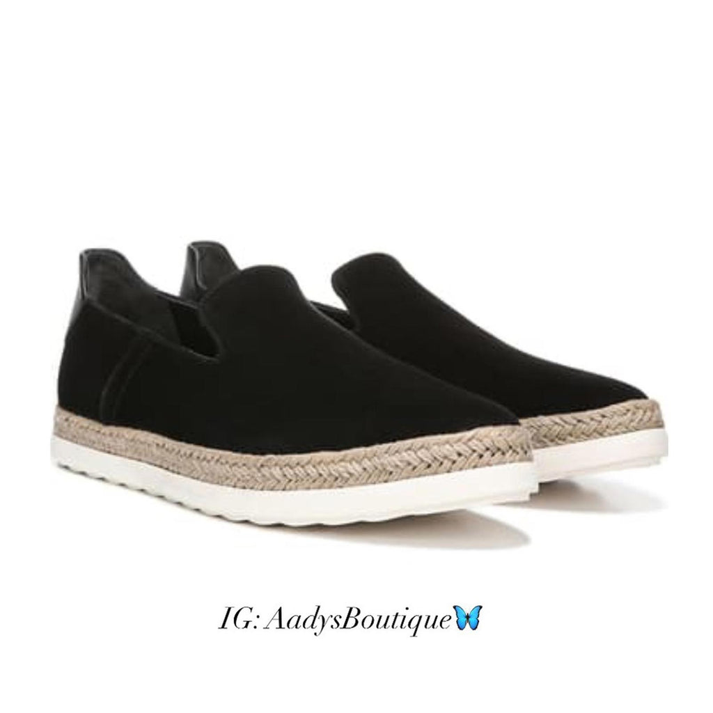 Vince Dillon Black Sneakers, Size 8, New in Box