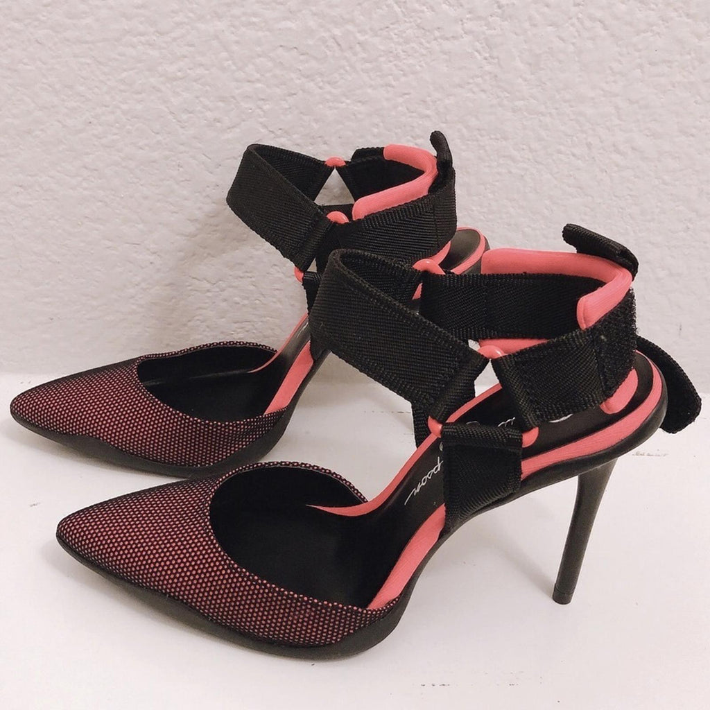 Jessica Simpson Gazelle Pump Pointed Toe in Pink & Black, Size 7M New in Box