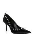 Alexander Wang Delphine 85 Crystal Stud Pump, Black Size 38 New in Box
