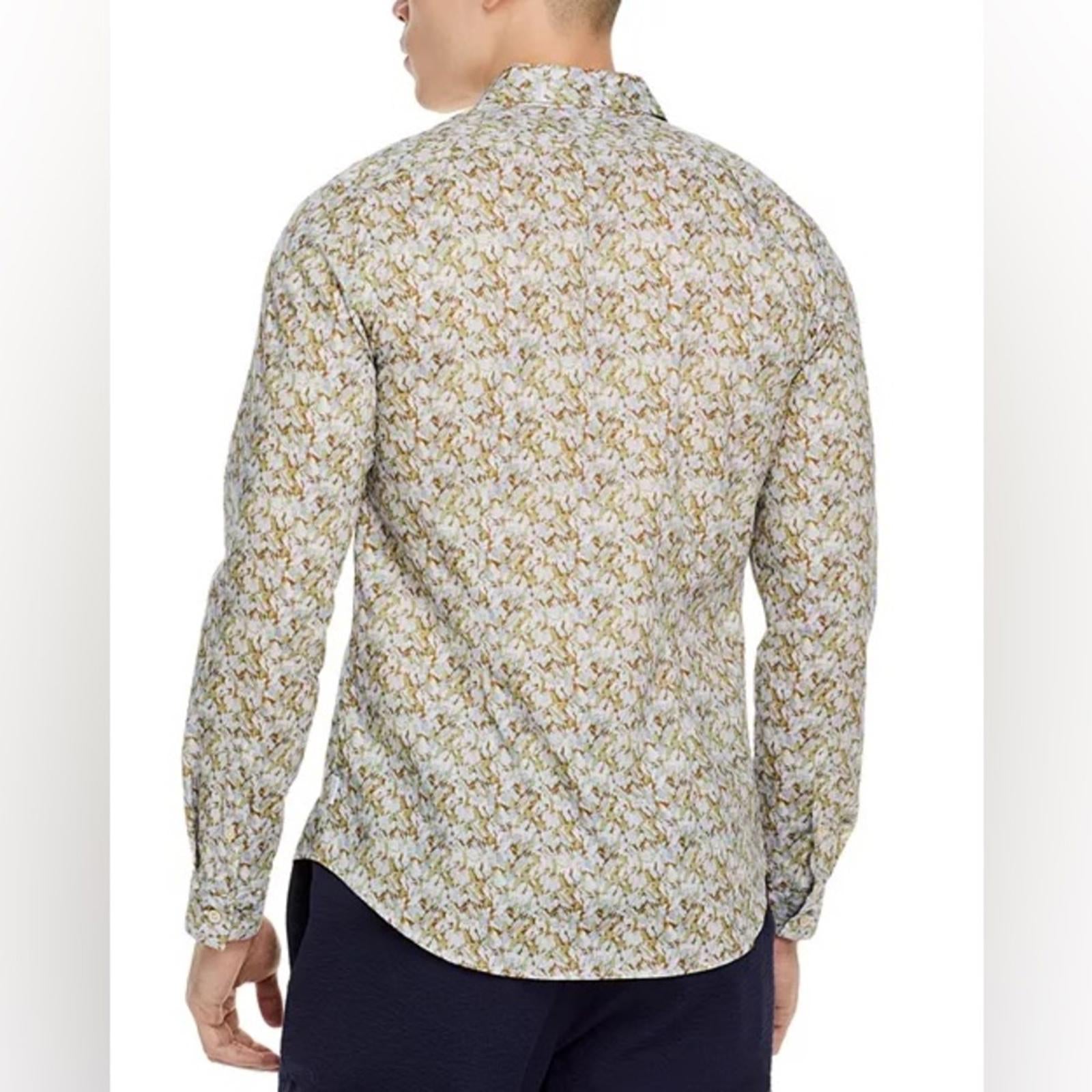 PS Paul Smith Slim Fit Long Sleeve Button Front Men's Shirt, Size S, NEW