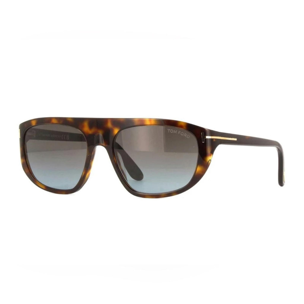 New TOM FORD Rectangular Frame Sunglasses in Havana New w/Tag Retail $455