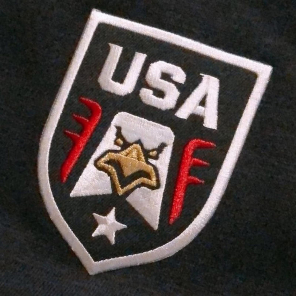 Under Armour Team USA Bomber Jacket Zip Sweatshirt Patriotic Navy Size M NWT