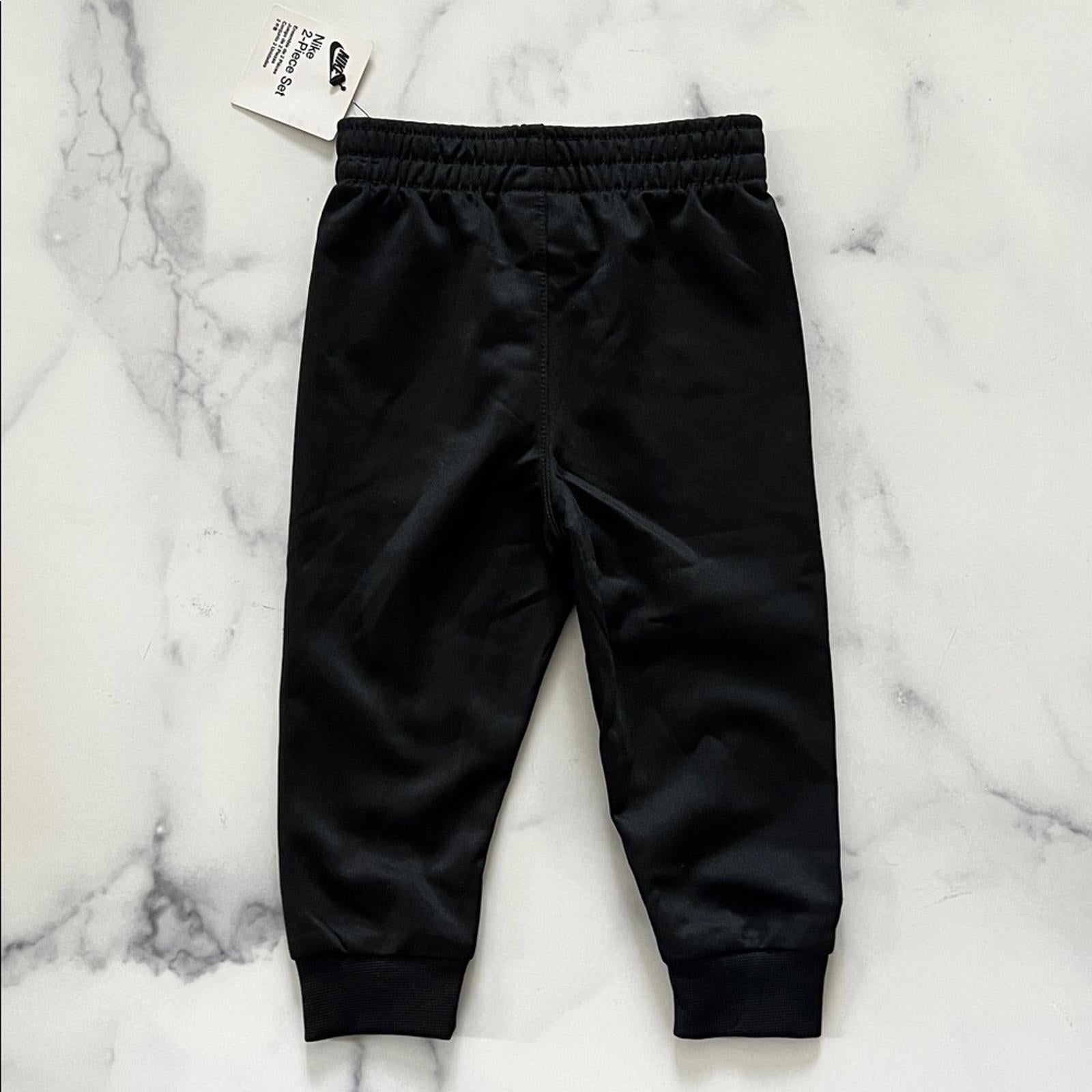 Nike Active Joy Tricot Set Toddler Tracksuit in Black, Size 12 Months, NEW w/Tag