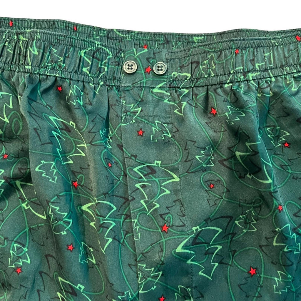 Nordstrom 100% Silk Shorts in Green Mult., Men’s Size XL NWOT