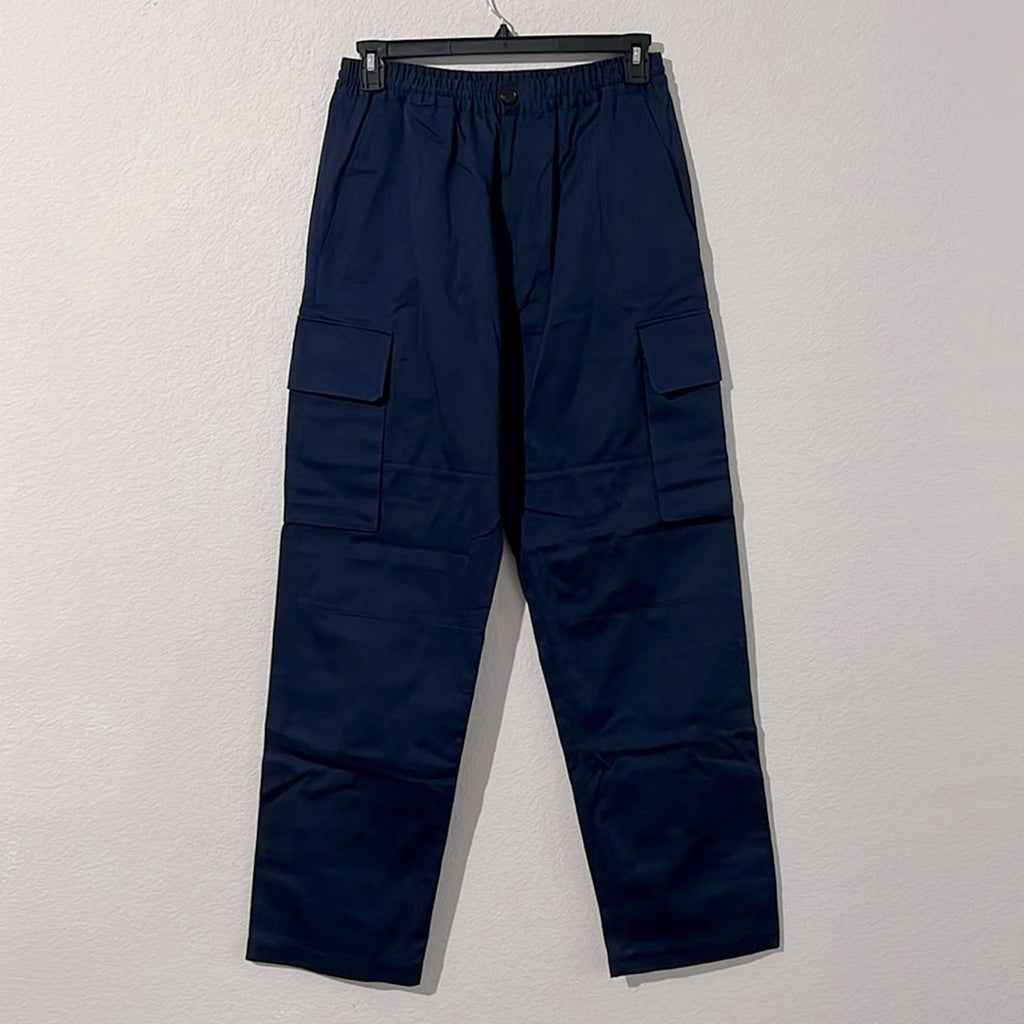 Marni Drawstring Cargo Pants Trousers in Navy, NWT, Size 50