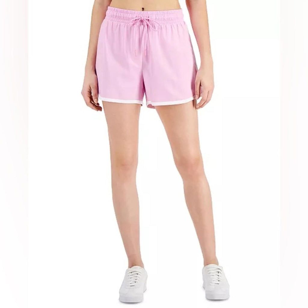 ID Ideology Drawstring Running Shorts in Pink Stone, NWT, Size 1X
