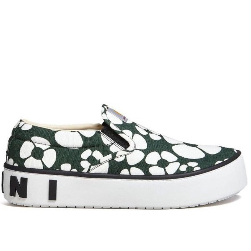 Marni x Carhartt WIP Floral Low Cut Slip-On Sneakers, Size 42 New +DustBag $750