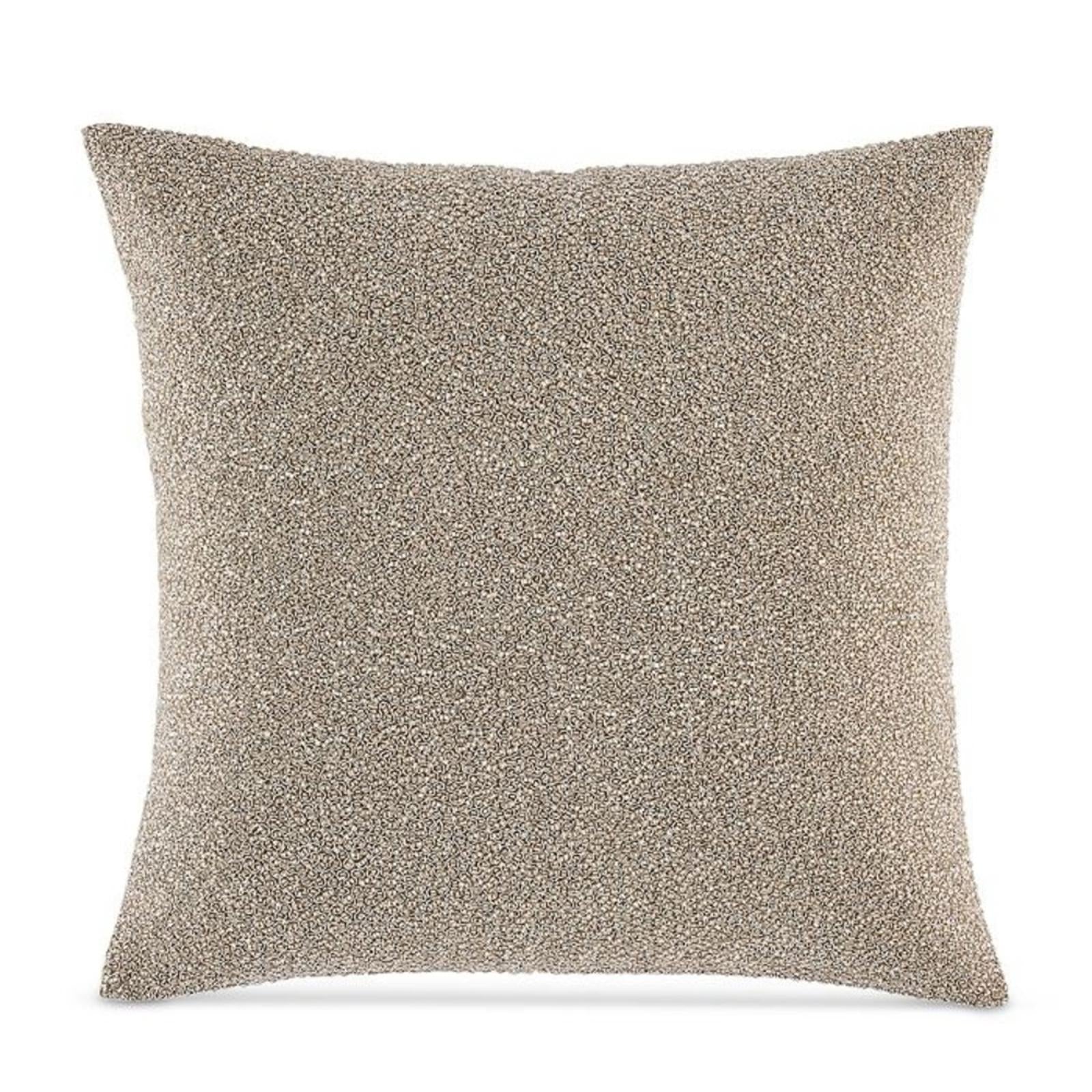 Hudson Park Collection Animale Stripe Beaded Decorative Pillow 18"X18" NWT $230