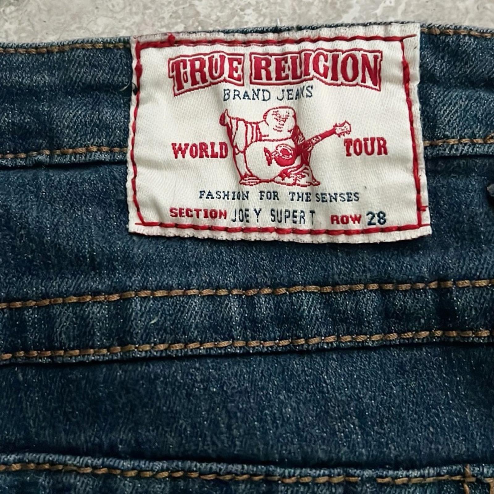 True Religion Blue Jeans, Size 28 EXCELLENT!