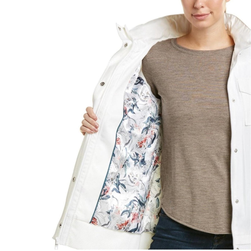 NWT RACHEL Rachel Roy Women's Safari Jacket, White Size XL New w/Tag