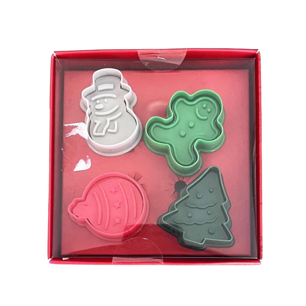 Martha Stewart Set of 4 Dough/Pie Crust Cutters, Holiday Collection New in Box