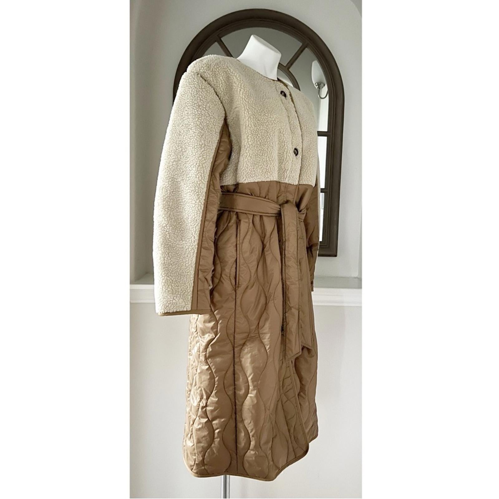 Polo Ralph Lauren Water-Repellent Belted Hybrid Liner Coat Size M New w/Tag $598