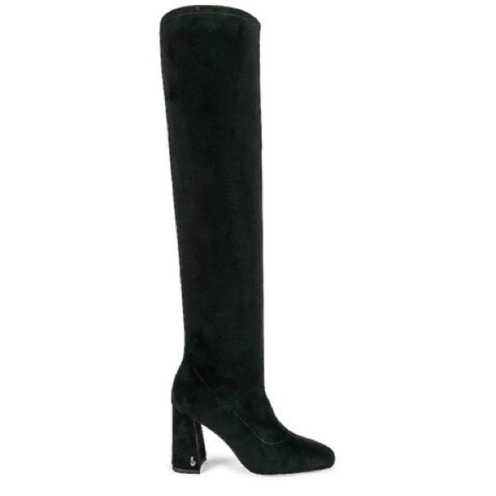 Sam Edelman Cosette Over-the-Knee Boots in Black Suede, REVOLVE Size 8.5 NEW
