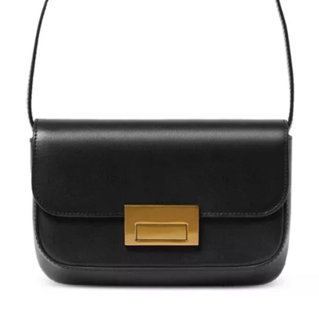 Loeffler Randall x Revolve Stefania Baguette Bag in Black NWT