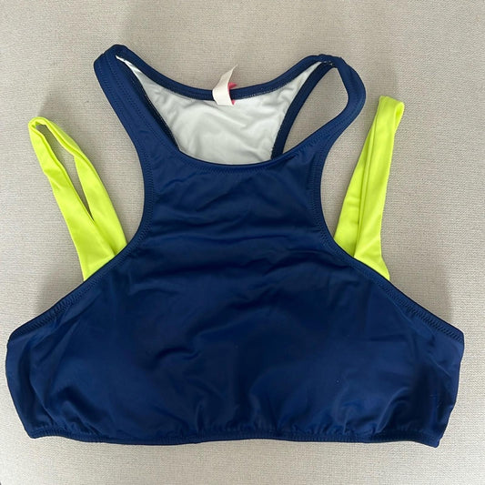 Victoria Secret Racerback Bra Bikini Top w/Removable Pads, Size L