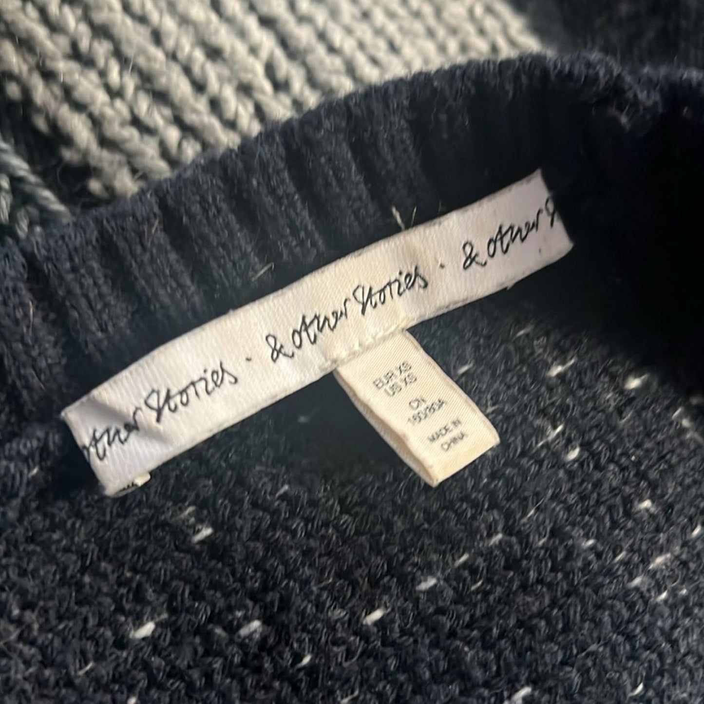 & Other Stories Knit Crewneck Sweater, Size XS