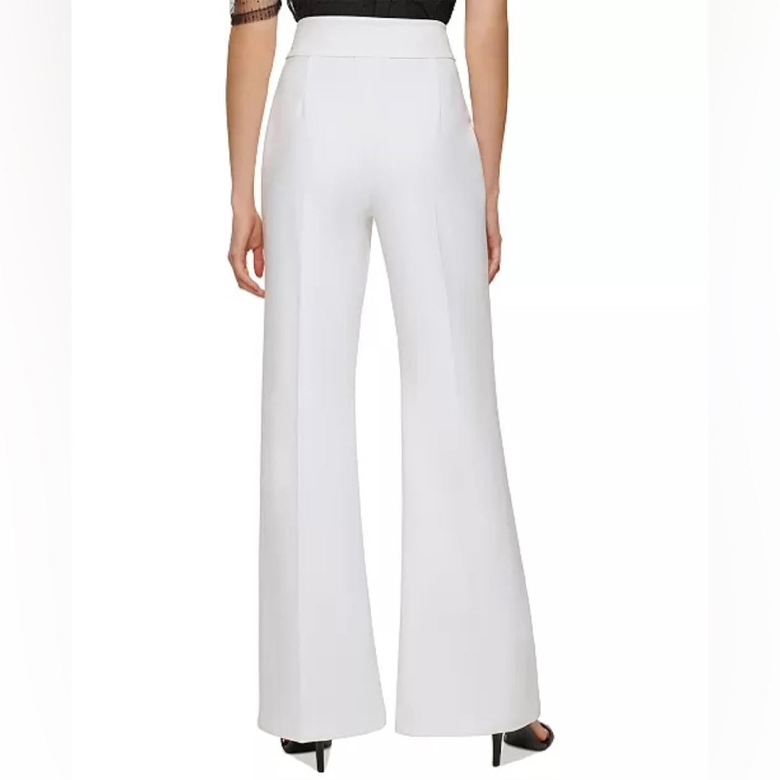 New DKNY High-Rise Wide-Leg Career Pants, Size 12 New w/Tag $89