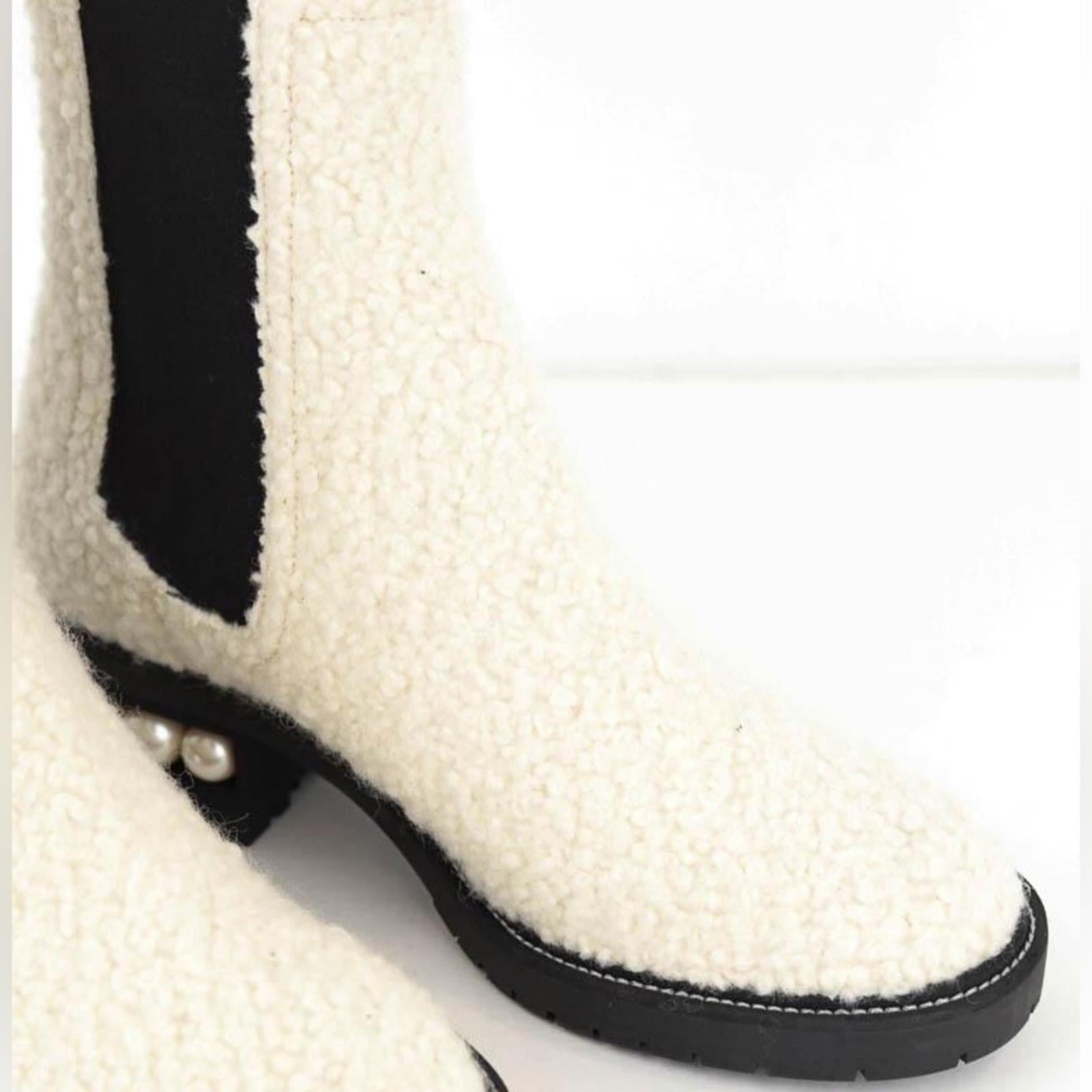Nicholas Kirkwood Casati Leather Chelsea Boots Size EU37 New in Box w/DustBag
