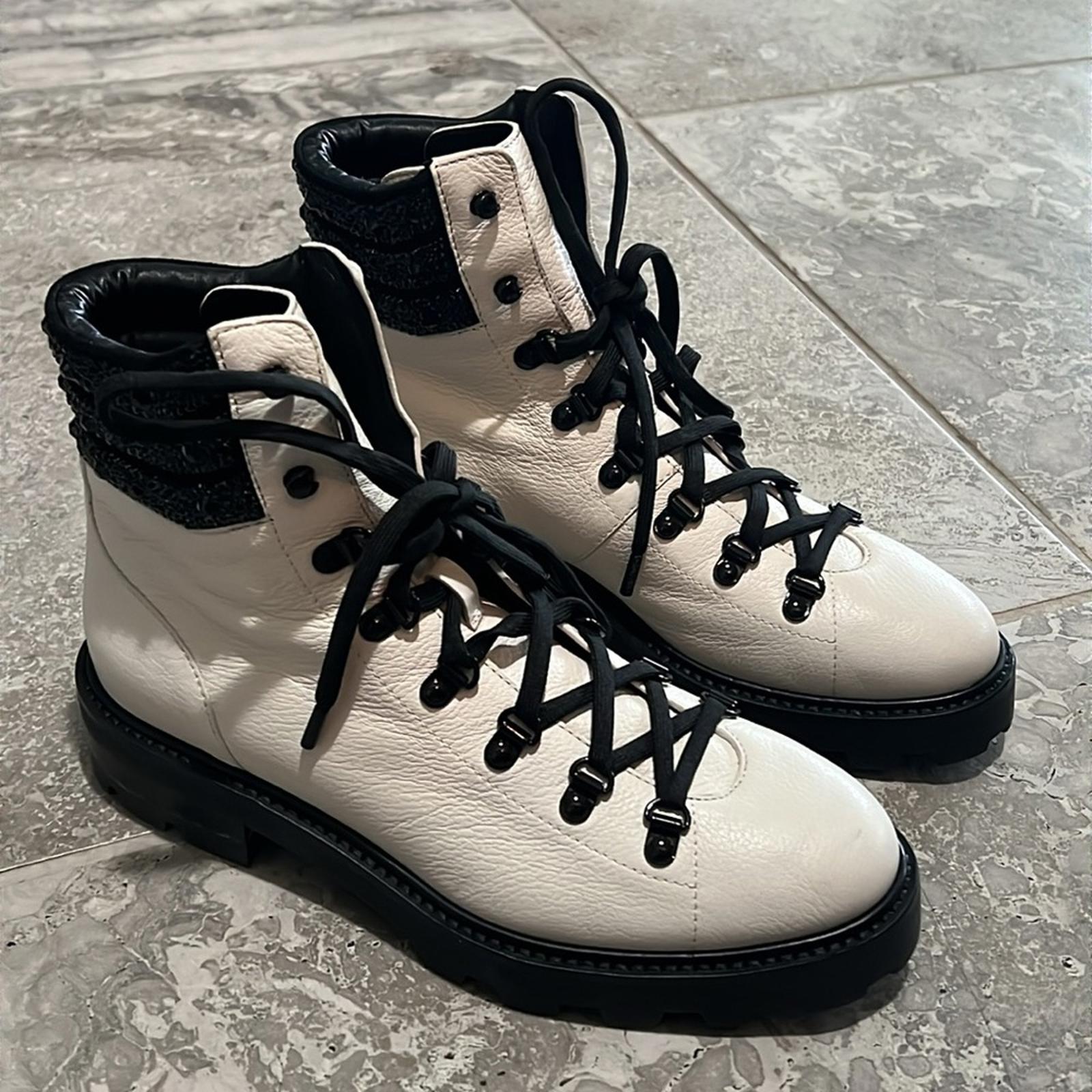 Jimmy Choo White Eshe Boots a Limited Edition, NWT, Size 39.5 Retail $1,625