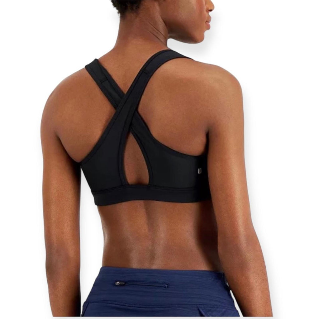 ID Ideology Performance Medium Impact Sports Bra in Black, Plus Size 3X NWT