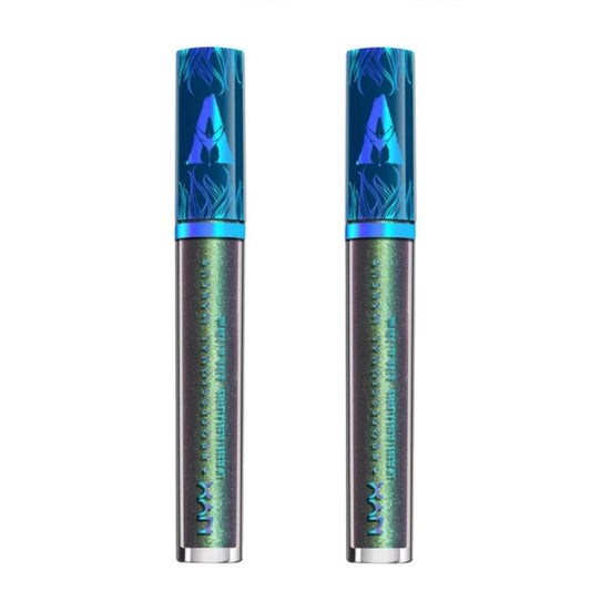 X2 NYX Makeup Avatar:The Way of Water Bioluminescent Lip Gloss ilu-minate