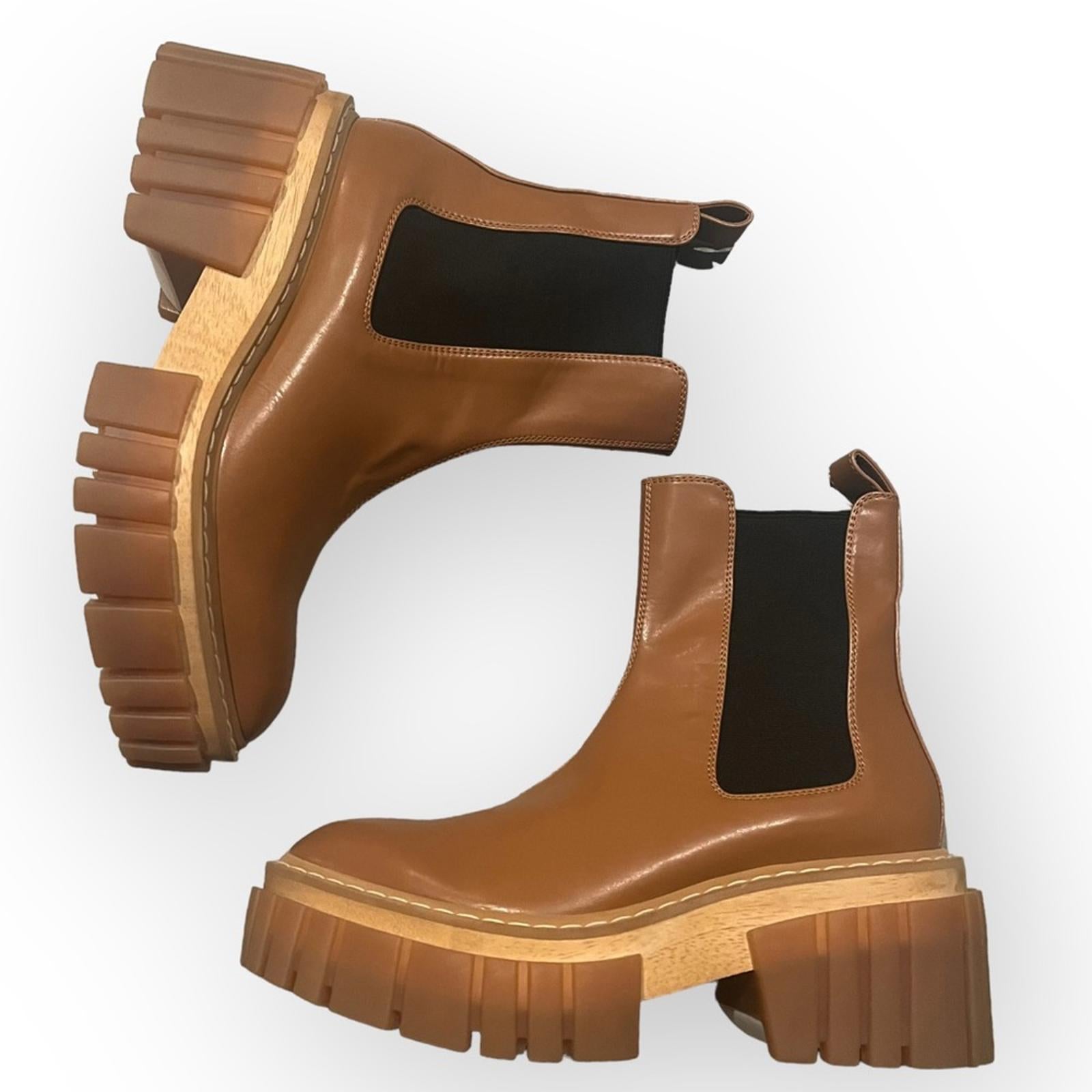 Stella McCartney Emilie Platform Chelsea Boots Size 41/11 Comes in Box EXCELLENT