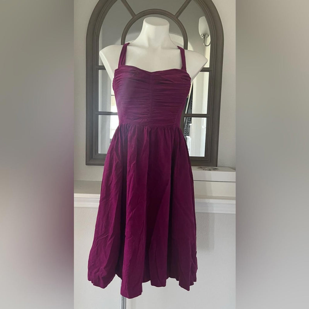 Anthropologie’s HD in Paris Bustier Dress, Purple Size EU34, US2 (Excellent)