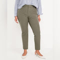 Old Navy Green High-Rise Pixie Skinny Ankle Pants Never-Fade, Size 24