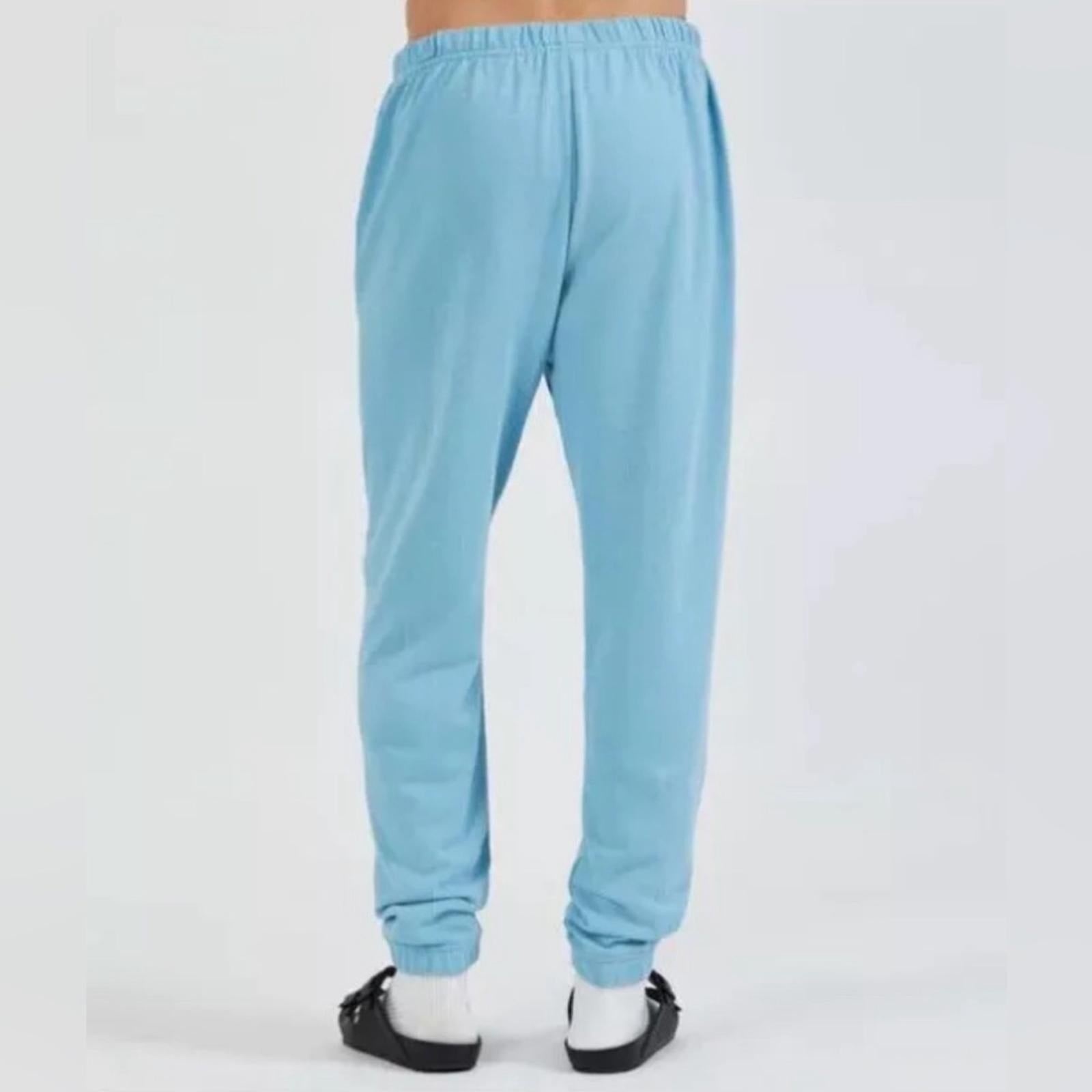 ATM Anthony Thomas Melillo French Terry Jogger Pants in Ocean Blue, Size XXL NWT