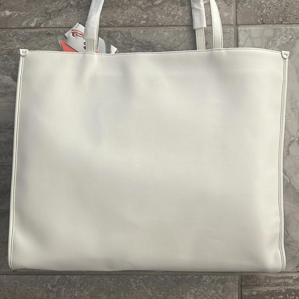 Simon Miller Logo Studio Tote in White, New with Tag
