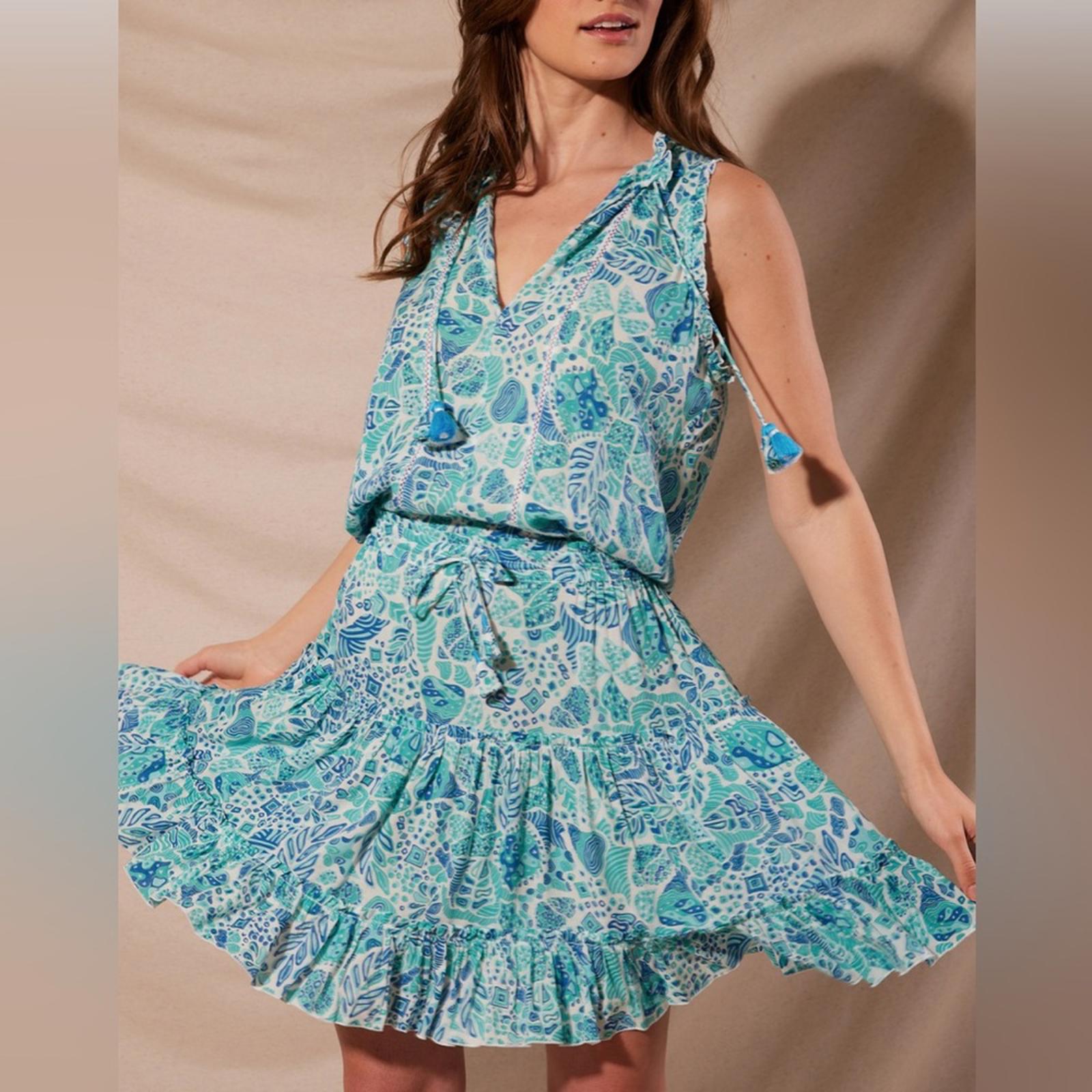 Poupette St. Barth Clara Sleeveless Mini Dress, Revolve* Size M New w/Tag
