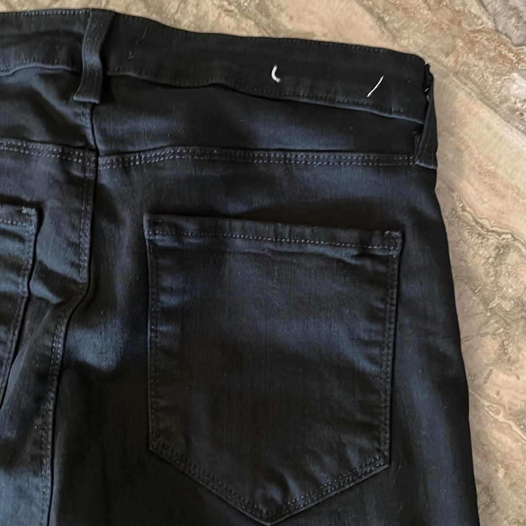 L’Agence Margot Skinny High-Rise Jeans in Black, Size 28 NEW
