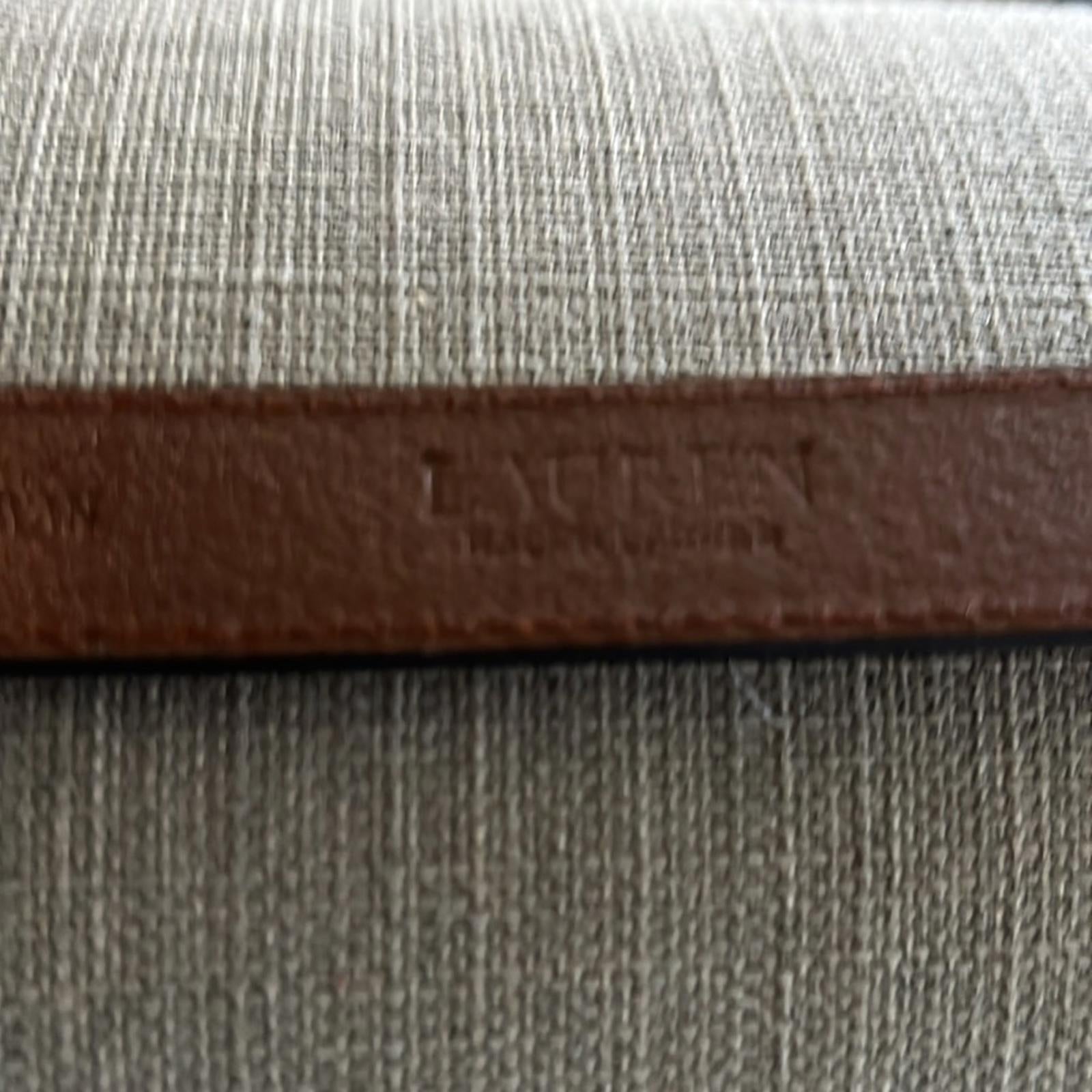 Lauren Ralph Lauren Turn-Lock Leather Belt in Brown, Size L NEW w/Tag
